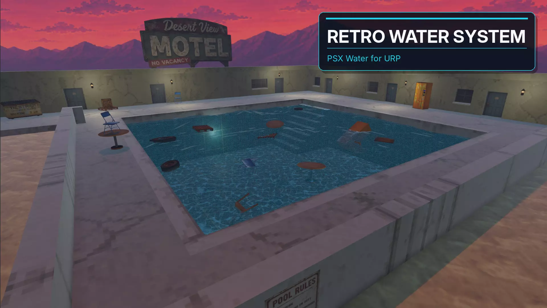 Retro Water System product showcase