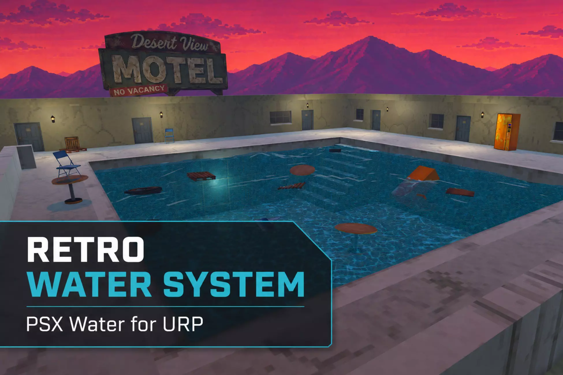 Retro Water System key art